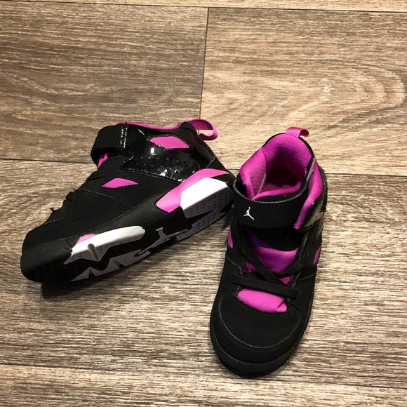 pink jordans for toddlers